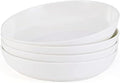 Mikasa Samantha Bone China Lightweight Chip Resistant Set of 4 Pasta Bowls Set 9 Inch