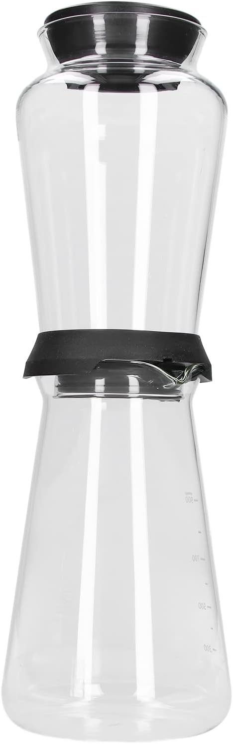 MAVIS LAVEN Ice Cold Brew Dripper 900ml Chilled Coffee Maker for Home and Kitchen Extract More with Slow Cold Water Soaking Smoother Taste without Filtration
