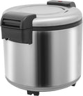 23L Electric Rice &amp Soup Warmer 110V 105W Non-Stick Pot &amp Spoon Perfect for Sushi Catering Restaurant Party Family - Consistent Temperature Cooking