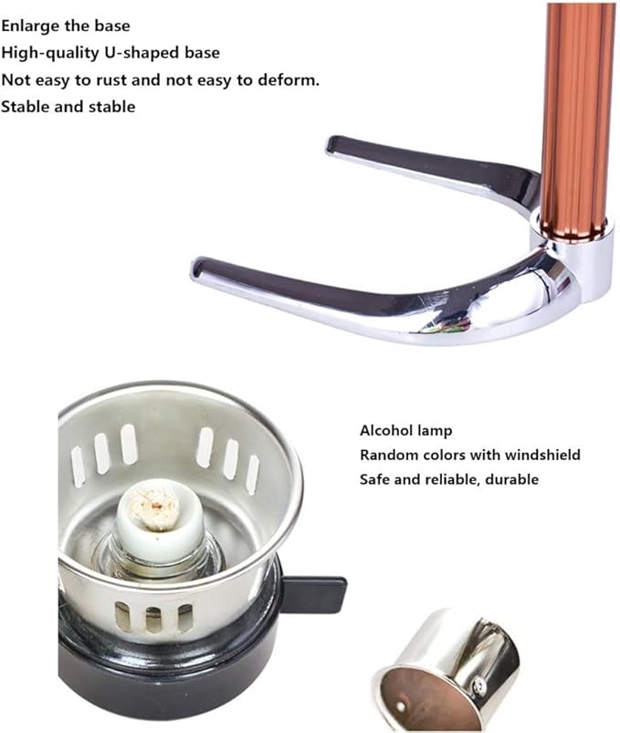 Vacuum Siphon Coffee Maker Manual Coffee Bean Grinder Household Glass Siphon Pot Siphon Type Manual Coffee Maker Coffee Set
