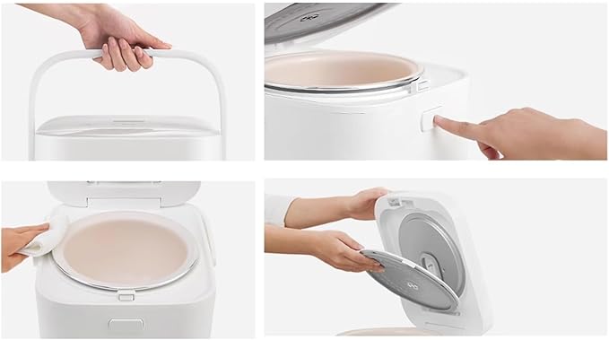 Rice Cookers Rice Cooker Household Multi-Function Intelligent Portable Ceramic Rice Cooker 3-5 People Cooking Rice Pot 3L Rice Maker