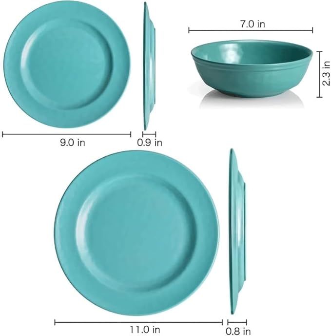 Dinnerware Set Family Hotel Table Tableware Plate Bowl Dessert Daily Use