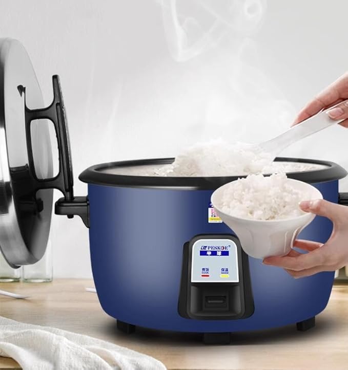Large Rice Cooker (8L-45L) Canteen Commercial Hotel Home Old-fashioned Large Capacity Rice Cooker 8-60 PeopleUS/EU Used(23L)