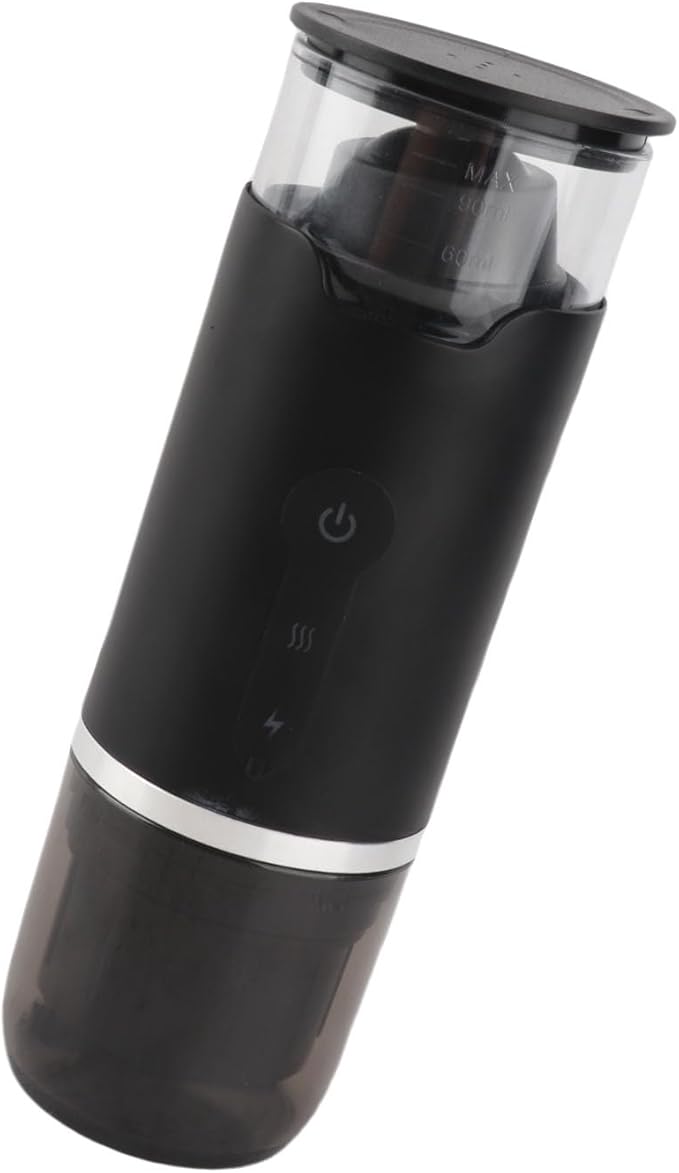 SUNGOOYUE Travel Capsule Coffee Machine Small Portable Car Machine for Hiking Office Coffee Powder Cartridges ABSSUS