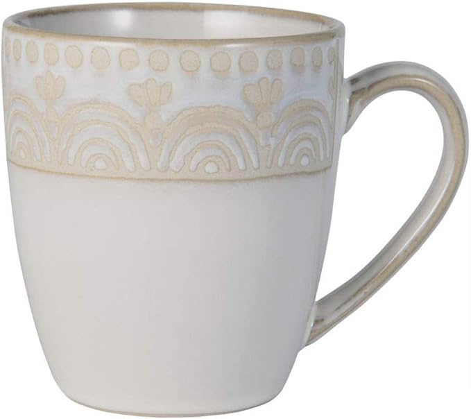 Pfaltzgraff Amelia Cream 16-Piece Dinnerware Set Service For 4