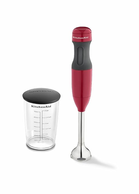 KitchenAid KHB1231 2-Speed Hand Blender Empire Red - KHB1231ER