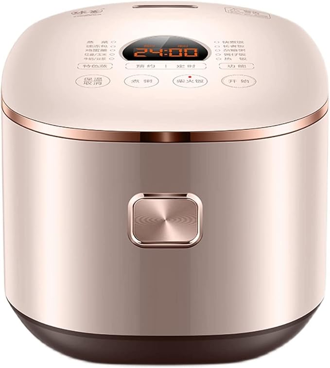Rice Cooker Household Multi-Function Rice Cooker 24H Reservation and Heat Preservation Thicken Non-Stick Liner for 3-8 People (5l) ()