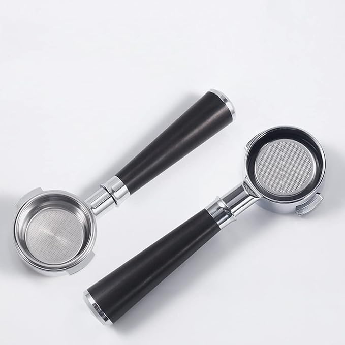 Coffee PortafilterBottomless Coffee Handle 58mm Bottomless Coffee Machine Handle Compatible with E61 Espresso Machine Alloy Coffee Appliances Coffee Handle (Color : J) (Color : N)