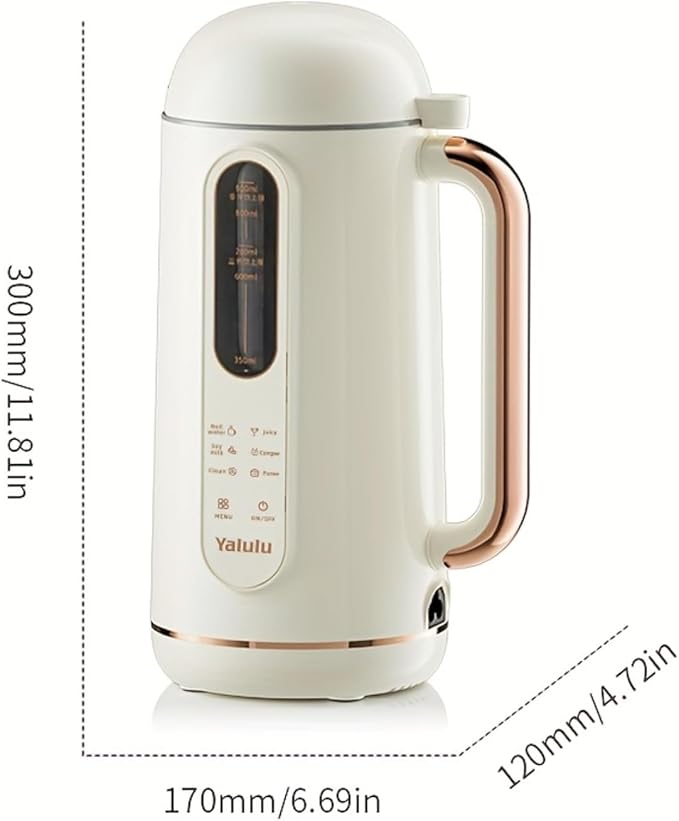 8 in 1 Soy Milk Maker &amp Nut Milk Maker Machine32oz Homemade Soy Almond Oat Coconut Juice &amp Porridge Maker Plant Milk MakerDelay Start Keep Warm Boil Water Self-Cleaning Cream Easy