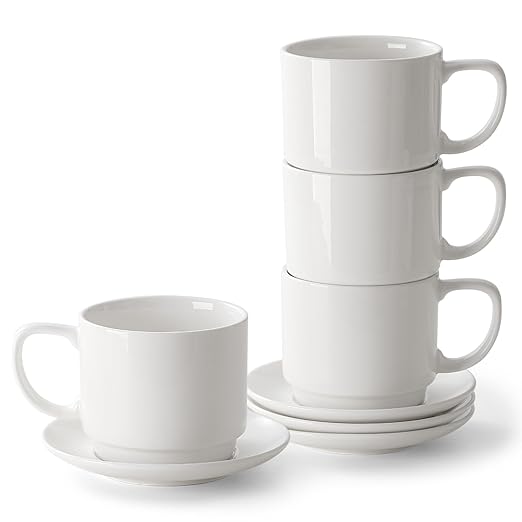 DOWAN 12OZ Coffee Cups and Pour Over Coffee Maker