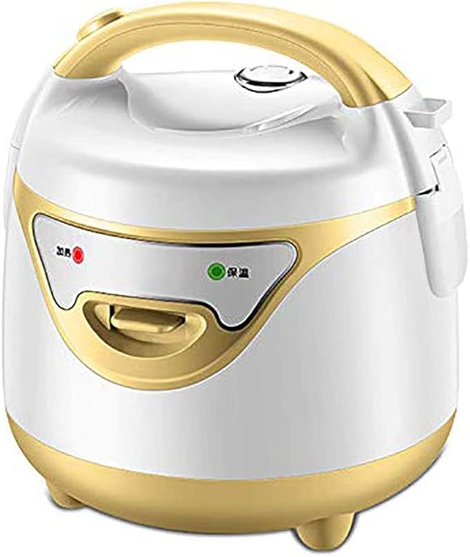 1.6L large capacity Rice Steamer Rice Cookers One Key Operation Non-Stick Inner Pot Automatic Cooking Keep Warm (Yellow)