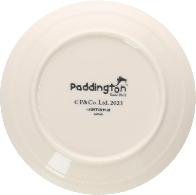 Yamaka Shoten Paddington PD80-57 Slow Living Slow Living Medium Plate Serving Plate 5 Piece Dinnerware Set Approx. 5.5 inches (14 cm) Microwave Dishwasher Safe Dinnerware Gift Wedding Gift