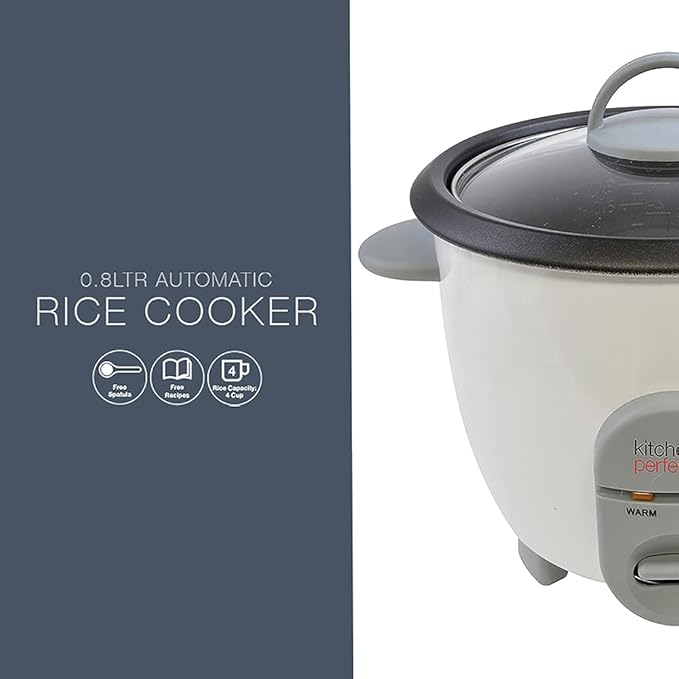 LLOYTRON Kitchen Perfected Automatic Non Stick Rice Cooker 350 W 08 Litre