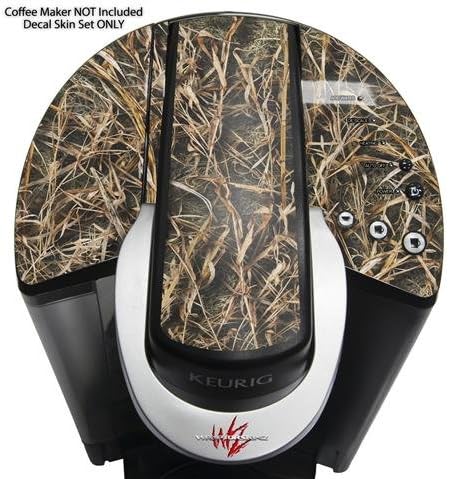 Decal Style Vinyl Skin compatible with Keurig K40 Elite Coffee Makers WraptorCamo Grassy Marsh Camo (COFFEE MAKER NOT INCLUDED)