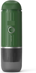 Portable Coffee Machine Mini 2 In 1 Capsule Coffee Machine Portable USB Compatible Capsule And Ground Coffee Adjustablefor Outdoor Travel Picnic(Green)
