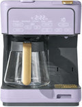 Multi Brew Coffee Maker with Single Serve and Carafe Brewing Options for Countertop Home Use (Lavender)