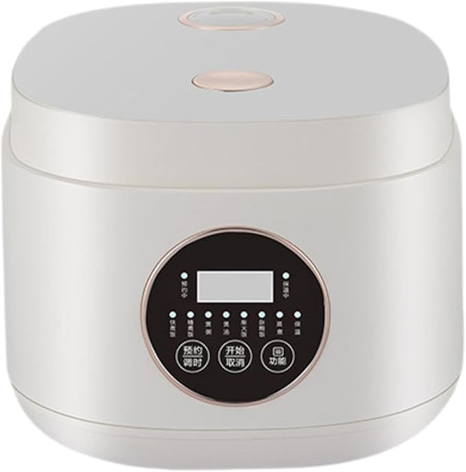 2L Electric Rice Cooker with 7 Cooking Functions for Noodles and More