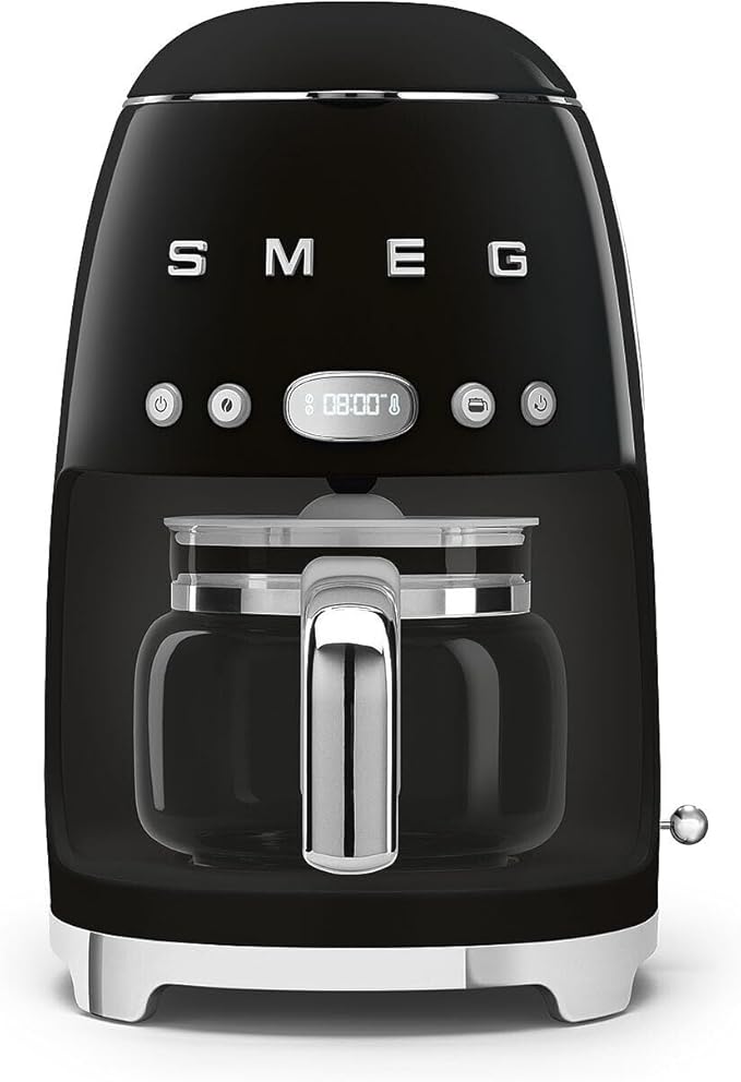 Smeg - Coffee Machine - A Collection of Adult Games and Gifts - Filter Coffee Machine - Black