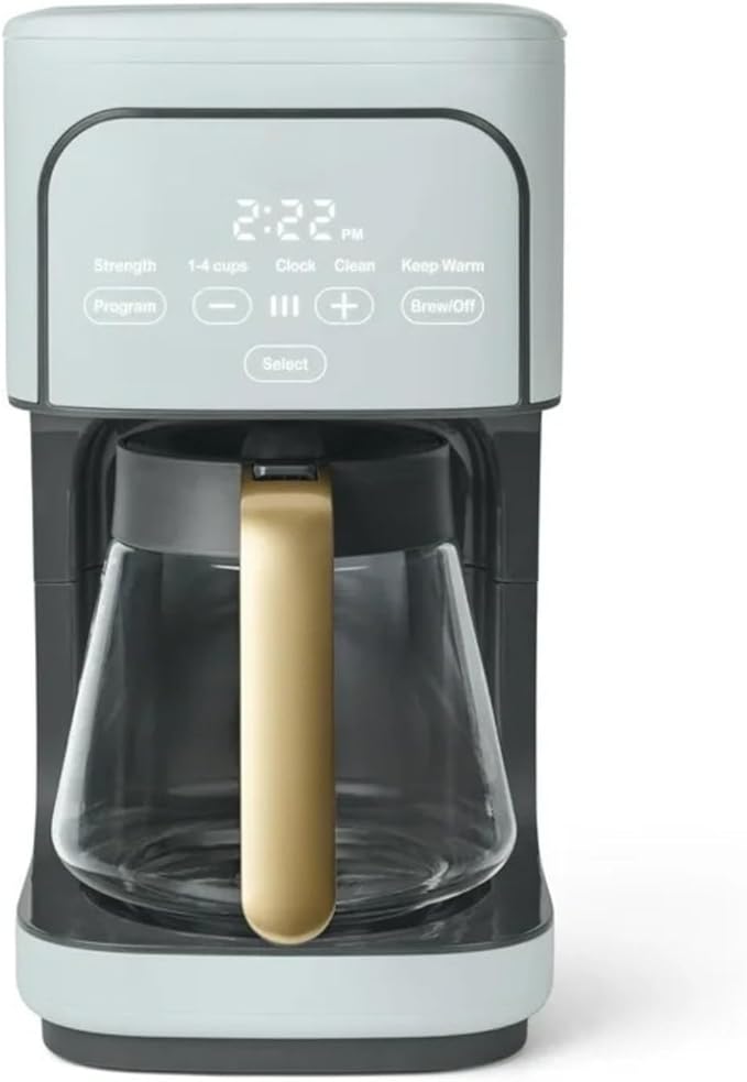 Coffee Maker 12-Cup Programmable Drip Coffee Maker Adjustable Brew Strength Keep Warm Function Easy-to-Use Coffee Machine