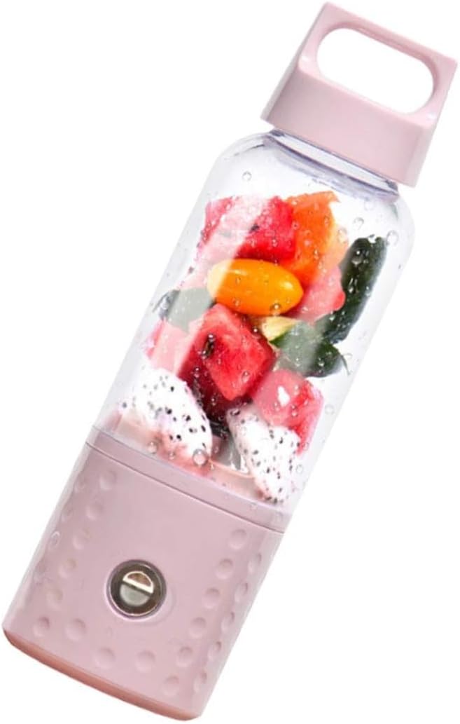 VOSAREA 500ml Portable Fruit Juicer Mini Cordless Rechargeable Juice Maker Extractor Cup