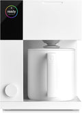 Fellow Aiden Precision Coffee Maker - 10-Cup Thermal Carafe Built-In Brewing Guidance Scheduling Removable Water Tank Matte White