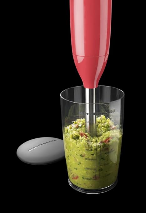 KitchenAid KHB1231WM Watermelon 2-Speed Hand Blender 8