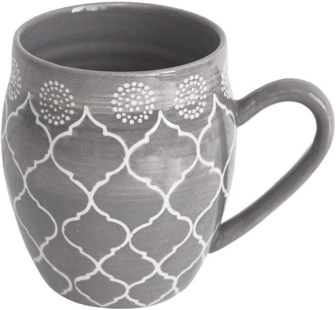 MOROCCAN GREY 16 PIECE DINNERWARE SET