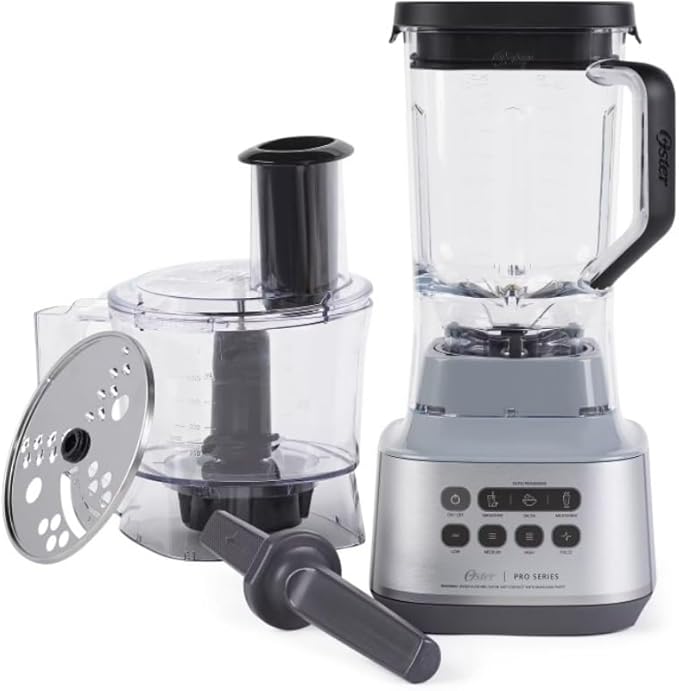 Os-ter 2198585 Pro Series Kitchen System XL Blender and Food Processor Combo 1000W
