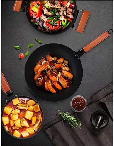 Cookware Set Soup Pot Frying Pan Wok Milk Kitchen Cooking Induction Cooker Non-stick Saucepan Casserole Hotpot