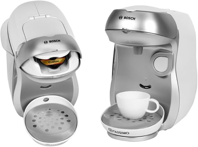 Theo Klein 9231 Bosch Tassimo Happy Electric Coffee Maker with Sound Effect Water Filling Possibility and Flow Function