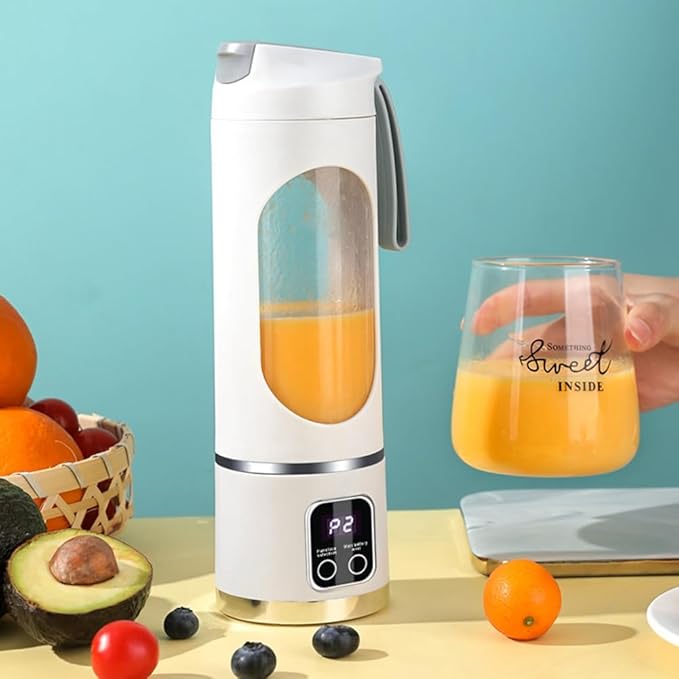 Portable Blender Electric Juicers Fruit Mixers USB Rechargeable Smoothie Mini Blender Personal Juicer 12 Cutter 3Gears C