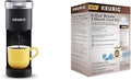 Keurig K-Mini Single Serve Coffee Maker Black &amp K-Duo 3 Month Care Brewer Maintenance Kit