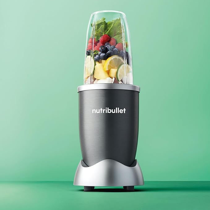 NUTRiBULLET 600 Series Starter Kit - Nutrient Extractor High Speed Blender - 600 W - Graphite