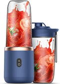 Juicer Portable Charging Small Juicing Cup Home Wholesale Multifunctional Juice Blender Juicer(Blue)