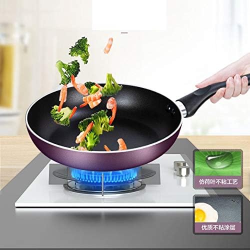 Nonstick Kitchen Cookware Set - Home Kitchen Ware Pots and Pan Set Includes Saucepan Wok Milk pan