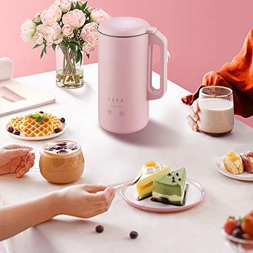 Wall Breaker Soymilk Machine Household Heating Small Mini Automatic Non-Filtering Rice Cereal Juice Complementary Food Machine(D)