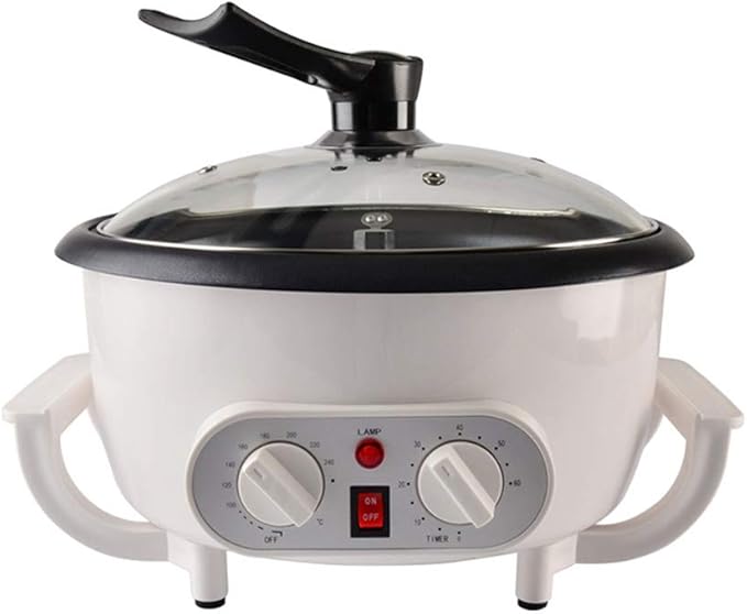 110V Coffee Roasters for Home Use 1200W 750g Capacity Electric Coffee Bean Roaster Machine with Timing for Beginners