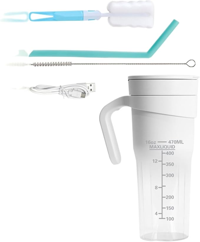 Portable Blenders and Shakes Blender USB Rechargeable Handheld Cup Sports Travel and Home Rechargeable