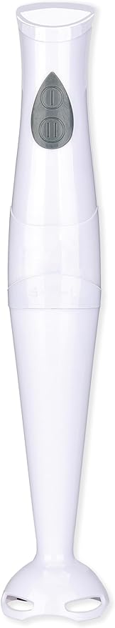 EUROSTAR EH402W 2-Speed Immersion Hand Blender with Detachable Shaft White