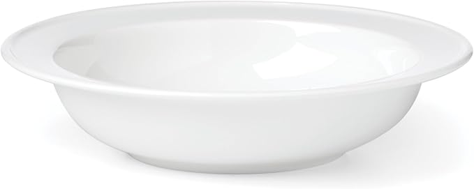 Lenox Dinnerware Set Studio 1414 Rimmed 12-Piece Set Service For 4 Bone China Material Dishwasher &amp Microwave Safe Home And Kitchen Kitchen And Dining Plates And Bowls Sets (White 12 Piece