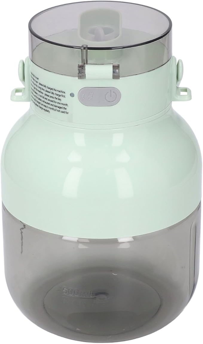 Portable Blender USB Rechargeable 70W 4 Blades 1L Capacity with Shoulder Strap