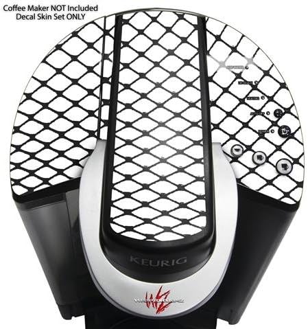 Decal Style Vinyl Skin compatible with Keurig K40 Elite Coffee Makers Fishnets (COFFEE MAKER NOT INCLUDED)