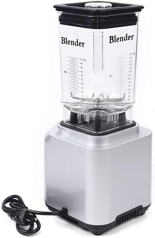 Professional Power Blender 2200W Heavy Duty Commercial Electric Blender Heavy Duty Grade Mixer Juicer 24000r/min 10 Speeds &amp Timer for Smoothies Juices Powdered Powder Milkshakes