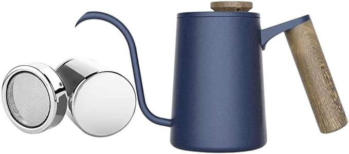 qiuqiu Stainless Steel Coffee Maker Kit with Espresso Maker and Coffee Maker