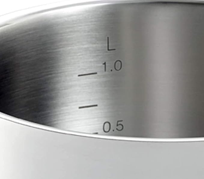 Fissler San Francisco 3-Piece Stainless Steel Saucepan Set Pots with Glass Lid Induction (2 Saucepans 1 Saucepan) - Induction