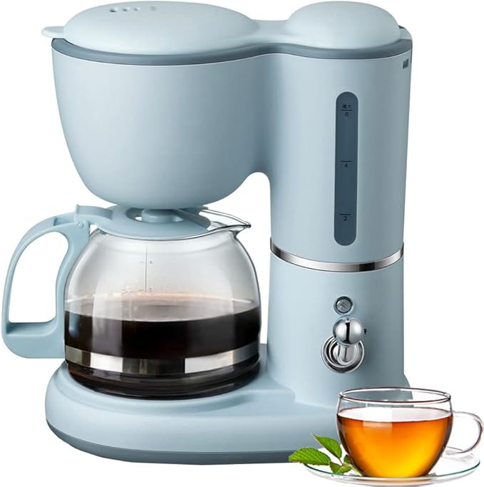 Household American Coffee Machine American Drip Type Coffee Maker Tea Pot 600ml Capacity The Concentration is Adjustable Continuous Heat Preservation