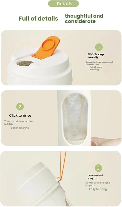 Portable charging small juicer cup household multifunctional juice mixer