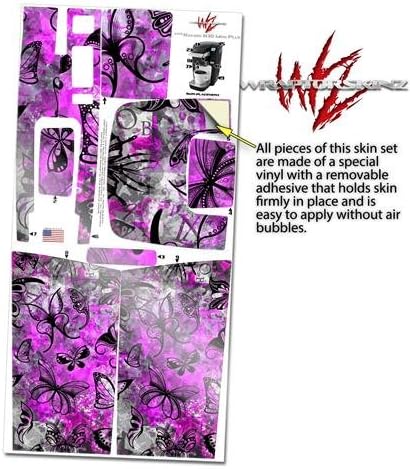 Decal Style Vinyl Skin compatible with Keurig K10 / K15 Mini Plus Coffee Makers Butterfly Graffiti (COFFEE MAKER NOT INCLUDED)