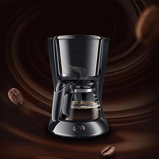 Coffee Maker Coffee Machines Household Drip Coffee Maker Mini Coffee Maker Brewed Tea-Metal The New