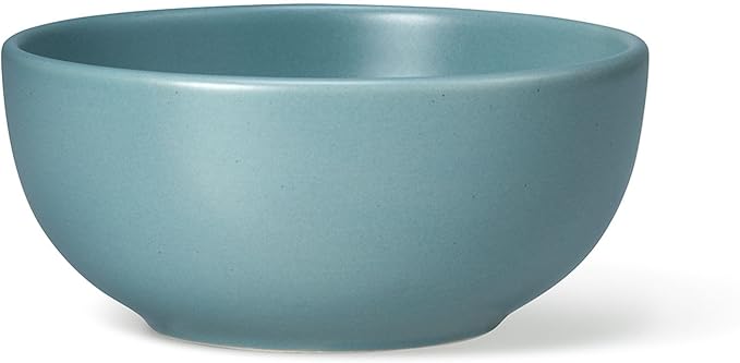 Sango 16-Piece Stoneware Dinnerware Set for 4 Satin Glazed Plates and Bowls Sets with Matte Finish Ceramic Dish Set Durable Kitchen Dishes Microwave &amp Dishwasher Safe Dining Rollo Artist's Bl